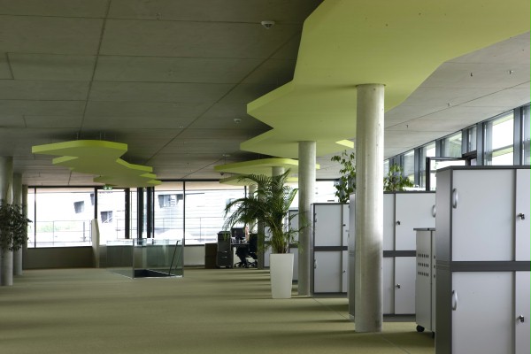 聚砂板-云頂cloud系列吸聲產(chǎn)品實(shí)際效果圖